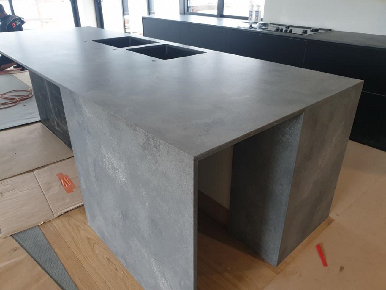 Concrete Storm Installed