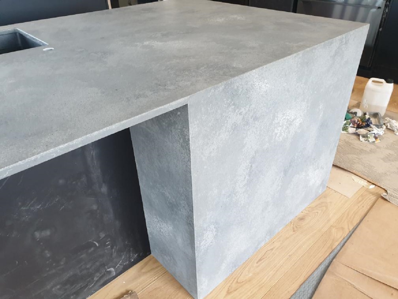 Concrete Storm Installed